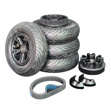 Pneumatic Tires Set For Electric Skateboards (6-8 Inch)